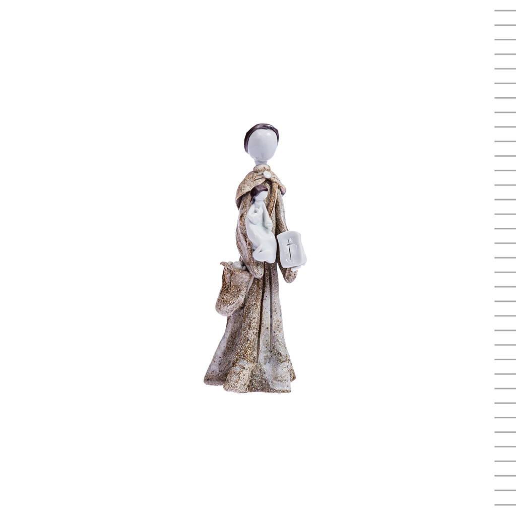 Santo António Artesanal Em Grês E Porcelana