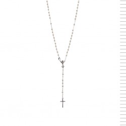 Terço da Comunhão Conta Pérola Nikelado C/Caixa Terço da Comunhão Conta Pérola Nikelado C/Caixa