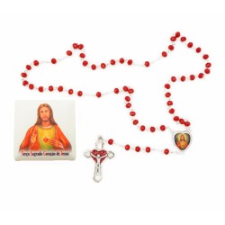 Terço do S.C. de Jesus C/ Oração e Cx. Ilustrada Terço do S.C. de Jesus C/ Oração e Cx. Ilustrada