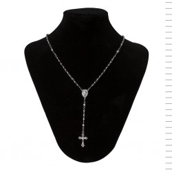 Terço Prata 925 Bola Facetada N.º3, 6gr Terço Prata 925 Bola Facetada N.º3, 6gr