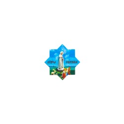 Magnético Estrela C/ Aparição de Fátima KN6080 Magnético Estrela C/ Aparição de Fátima KN6080