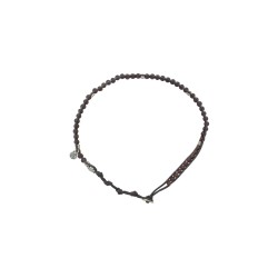 Pulseira Terço C/ PN Cubo Prateado Pulseira Terço C/ PN Cubo Prateado