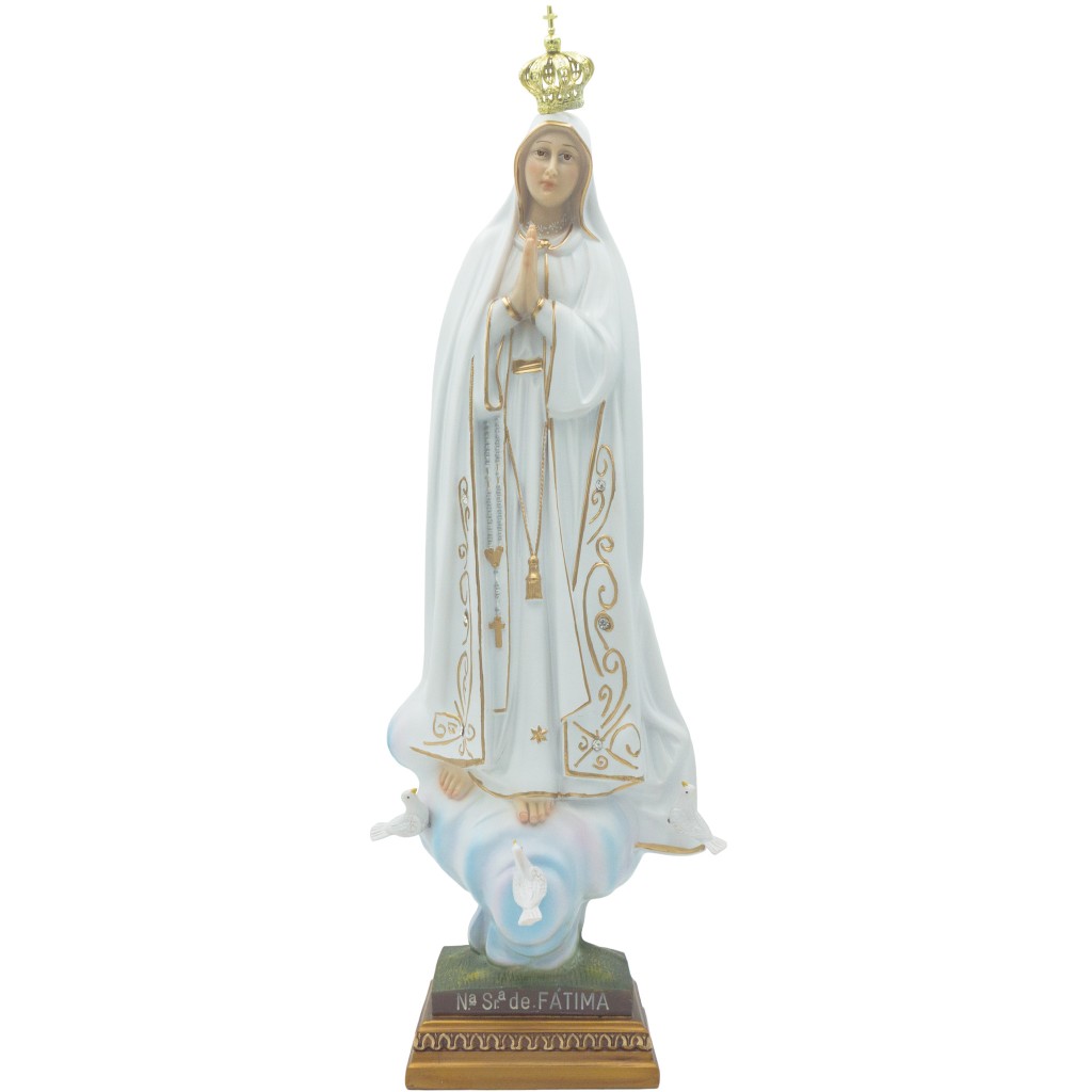 N.ª Sr.ª de Fátima Marfinite 55x15cm