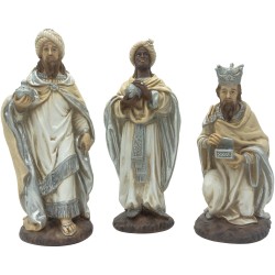 Trio de Reis Magos Marfinite 32cm Trio de Reis Magos Marfinite 32cm