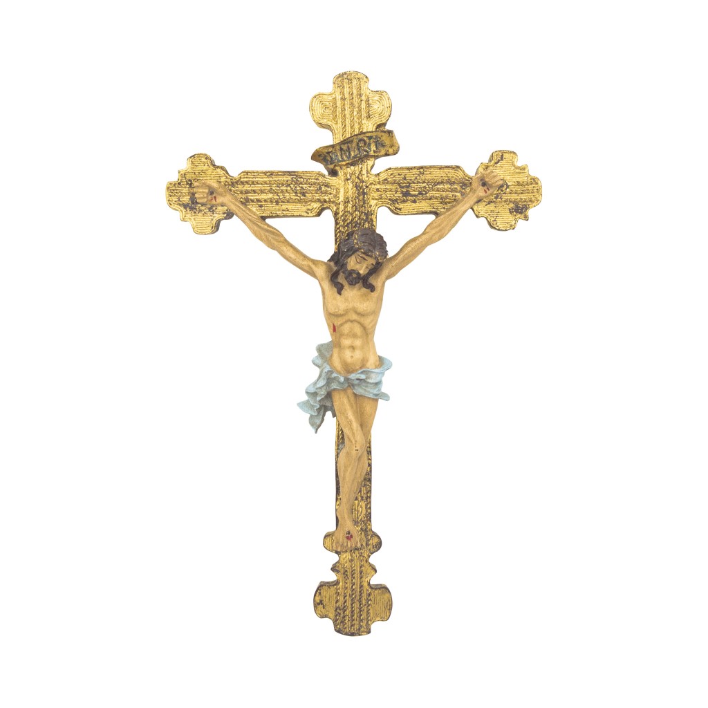 Crucifixo Pintura Velha