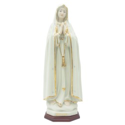 Nossa Senhora de Fátima C/ Brilhantes S/ Coroa 40cm