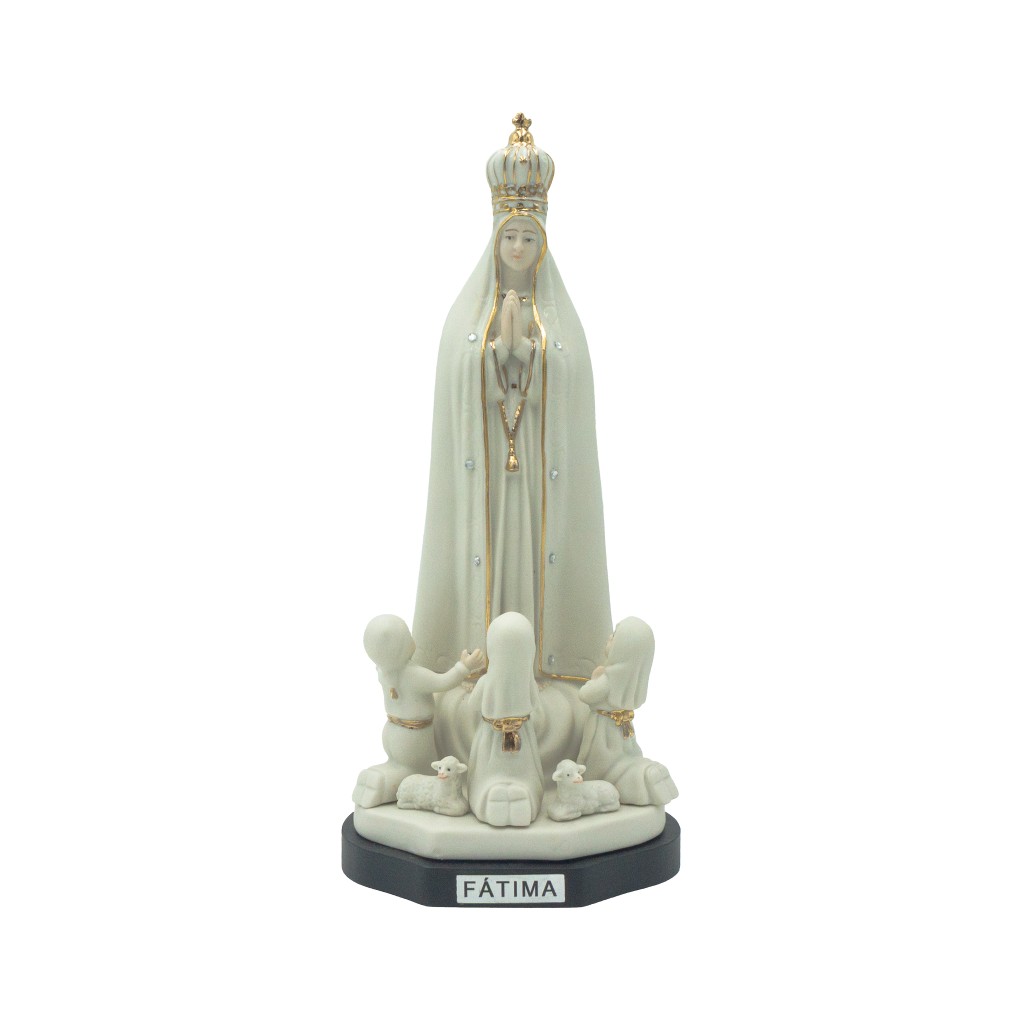 Aparição de Fátima Porcelana 27cm