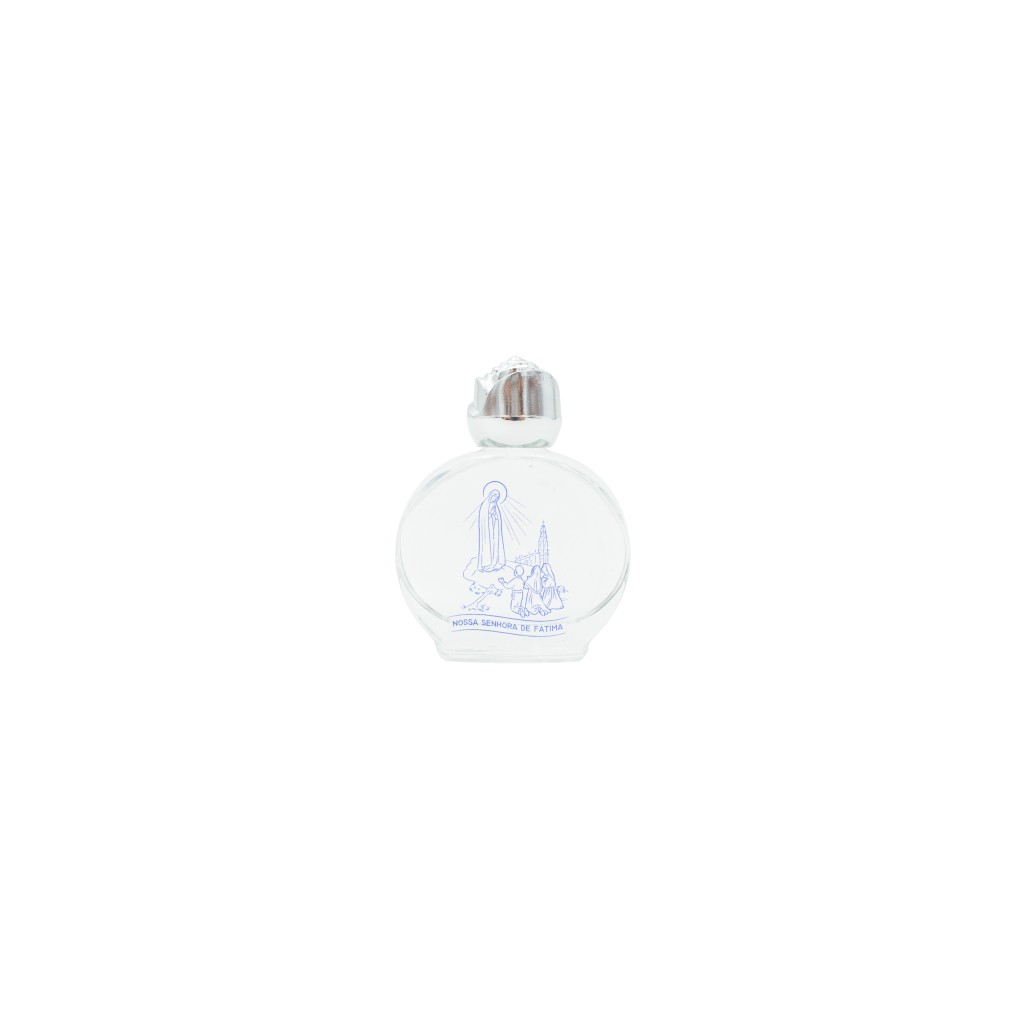 Frasco Pequeno Água Fátima C/ Ap. Azul