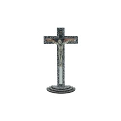 Cruz Efeito Madeira 18x9,5cm