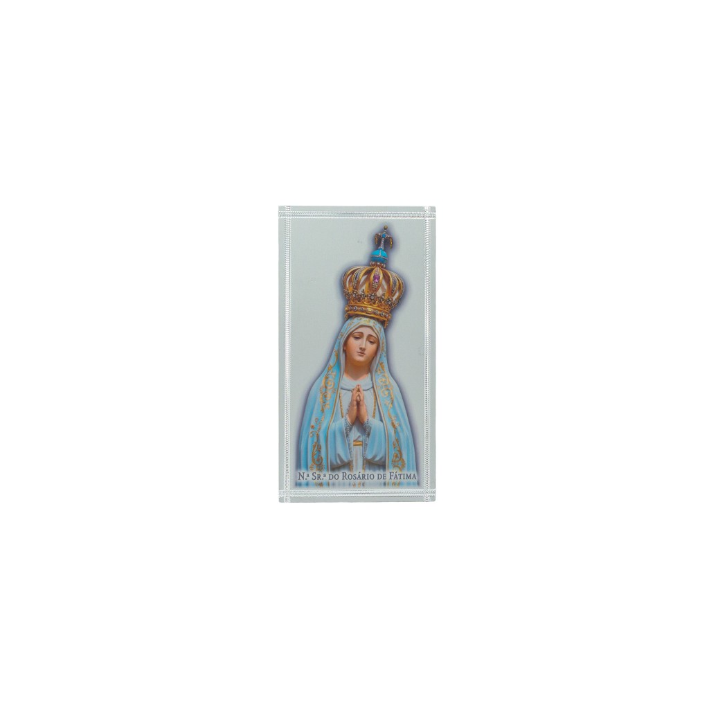 Placa Alumínio C/ Imagem 16cm