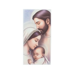 Placa C/ Sagrada Família 18x36cm Placa C/ Sagrada Família 18x36cm
