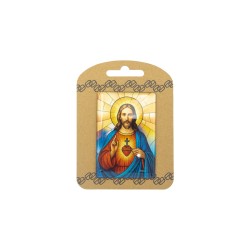 Magnético C/ Sagrado Coração de Jesus Color. Magnético C/ Sagrado Coração de Jesus Color.