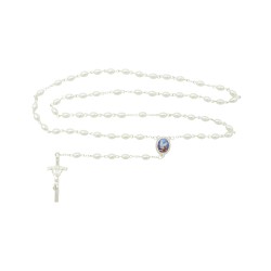 Terço Conta Pérola Oval Terço Conta Pérola Oval