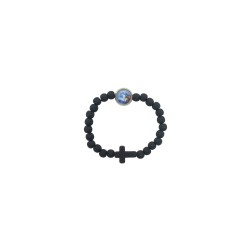 Pulseira Colorida C/ Cruz e Medalha de Fátima Peq. Pulseira Colorida C/ Cruz e Medalha de Fátima Peq.