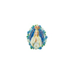 Íman Poliresina Fátima Coroada Íman Poliresina Fátima Coroada