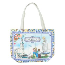 Bolsa C/ Aparição de Fátima Colorida e Santuário Bolsa C/ Aparição de Fátima Colorida e Santuário
