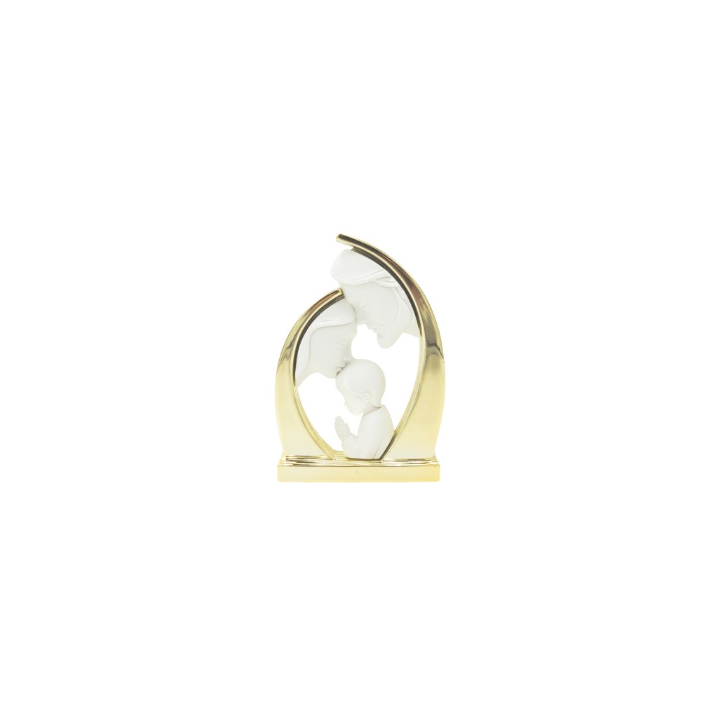Família Moderna C/ Dourado 13cm