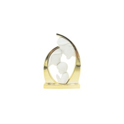 Família Moderna C/ Dourado 18cm Família Moderna C/ Dourado 18cm