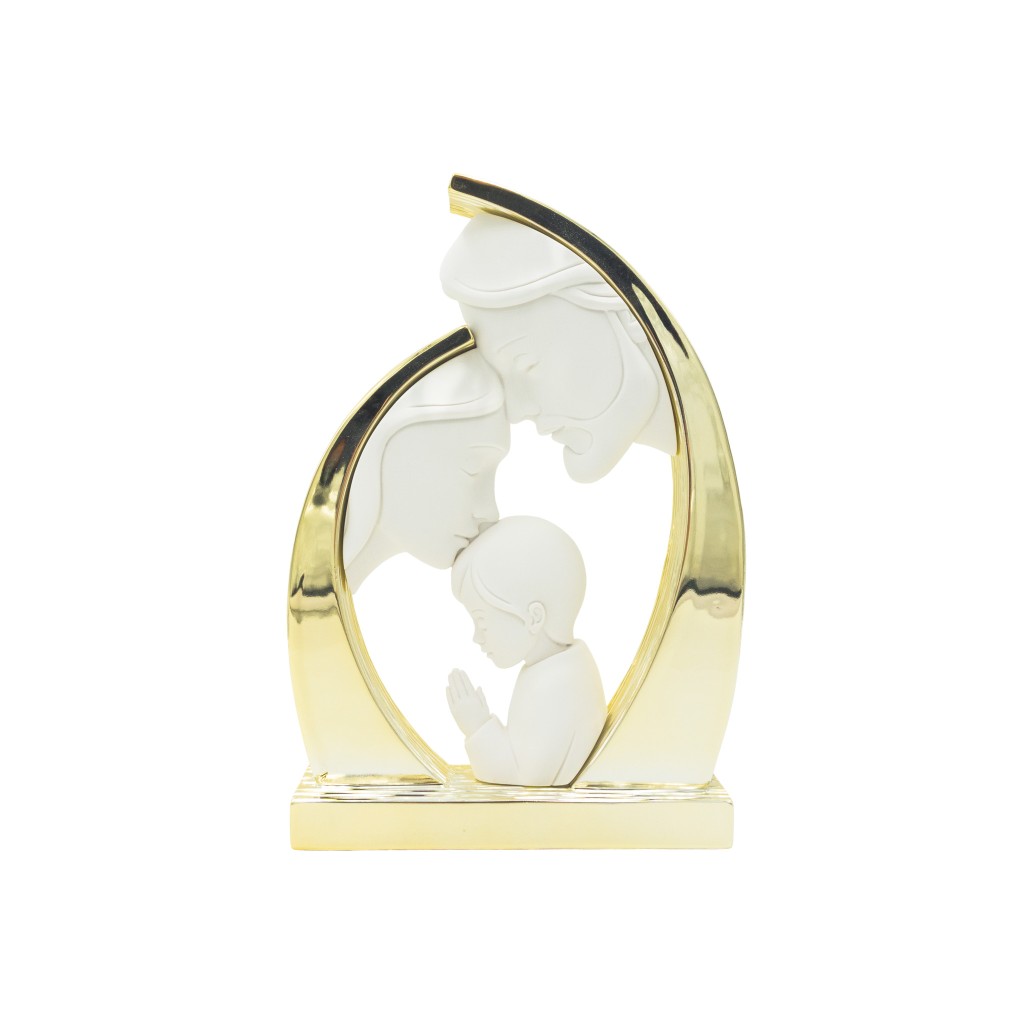 Família Moderna C/ Dourado 27cm