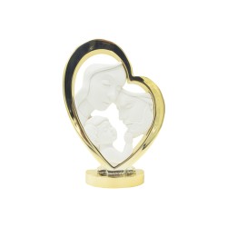 Família no Coração C/ Dourado 27cm Família no Coração C/ Dourado 27cm