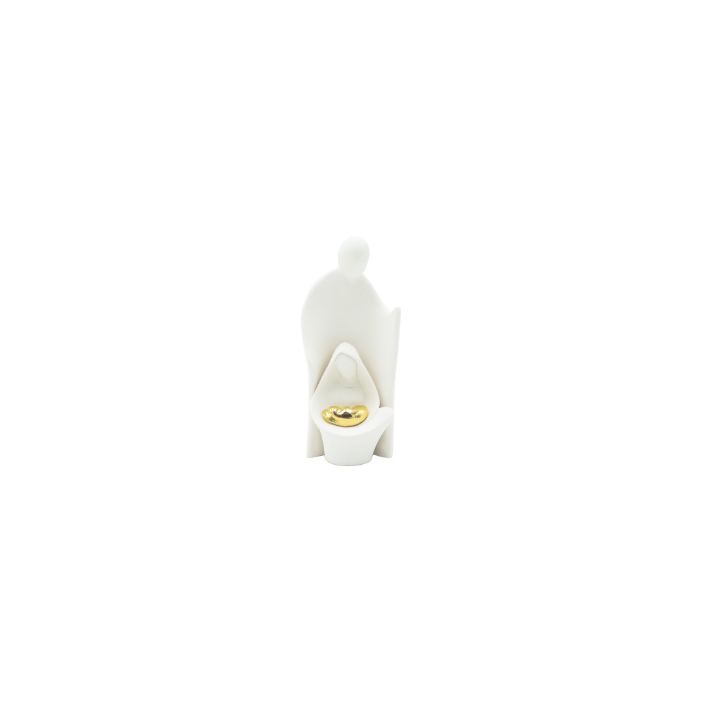 Presépio Estilizado Branco 12cm
