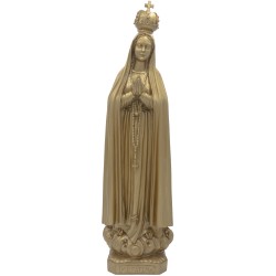 N. Sra de Fátima 60cm (Acab. Bronze) N. Sra de Fátima 60cm (Acab. Bronze)