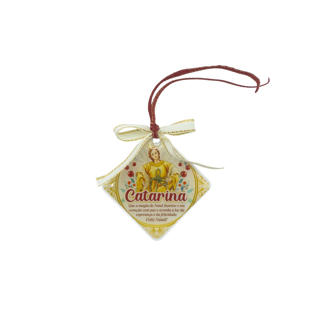 Íman/ Enfeite de Natal Personalizado C/ Nome