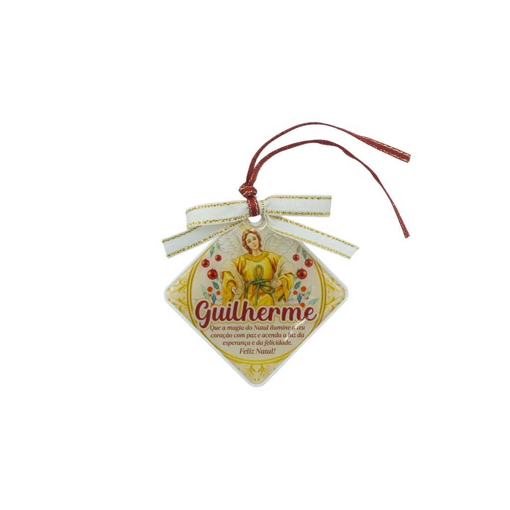 Íman/ Enfeite de Natal Personalizado C/ Nome