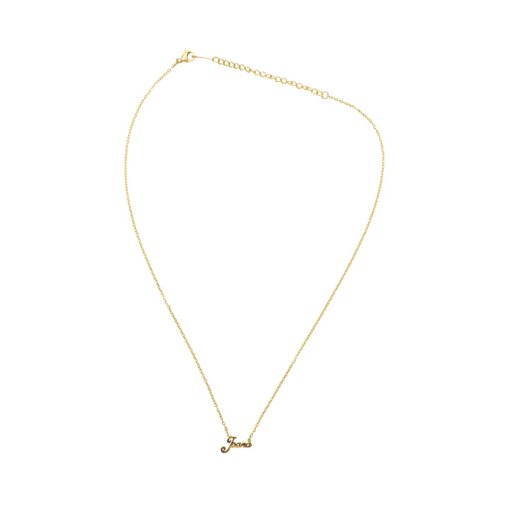 Fio Dourado em Aço C/ Nome ou Parentesco