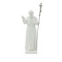 Beato Papa João Paulo II Branco 30cm