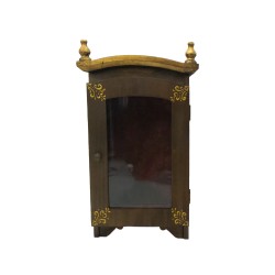 Oratório Oval Pequeno Porta de Vidro Oratório Oval Pequeno Porta de Vidro