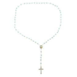 Terço de Fátima Conta Crackle Div. Cores C/ Caixa Terço de Fátima Conta Crackle Div. Cores C/ Caixa