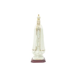 Nossa Senhora de Fátima Coroada Porcelana 27cm Nossa Senhora de Fátima Coroada Porcelana 27cm