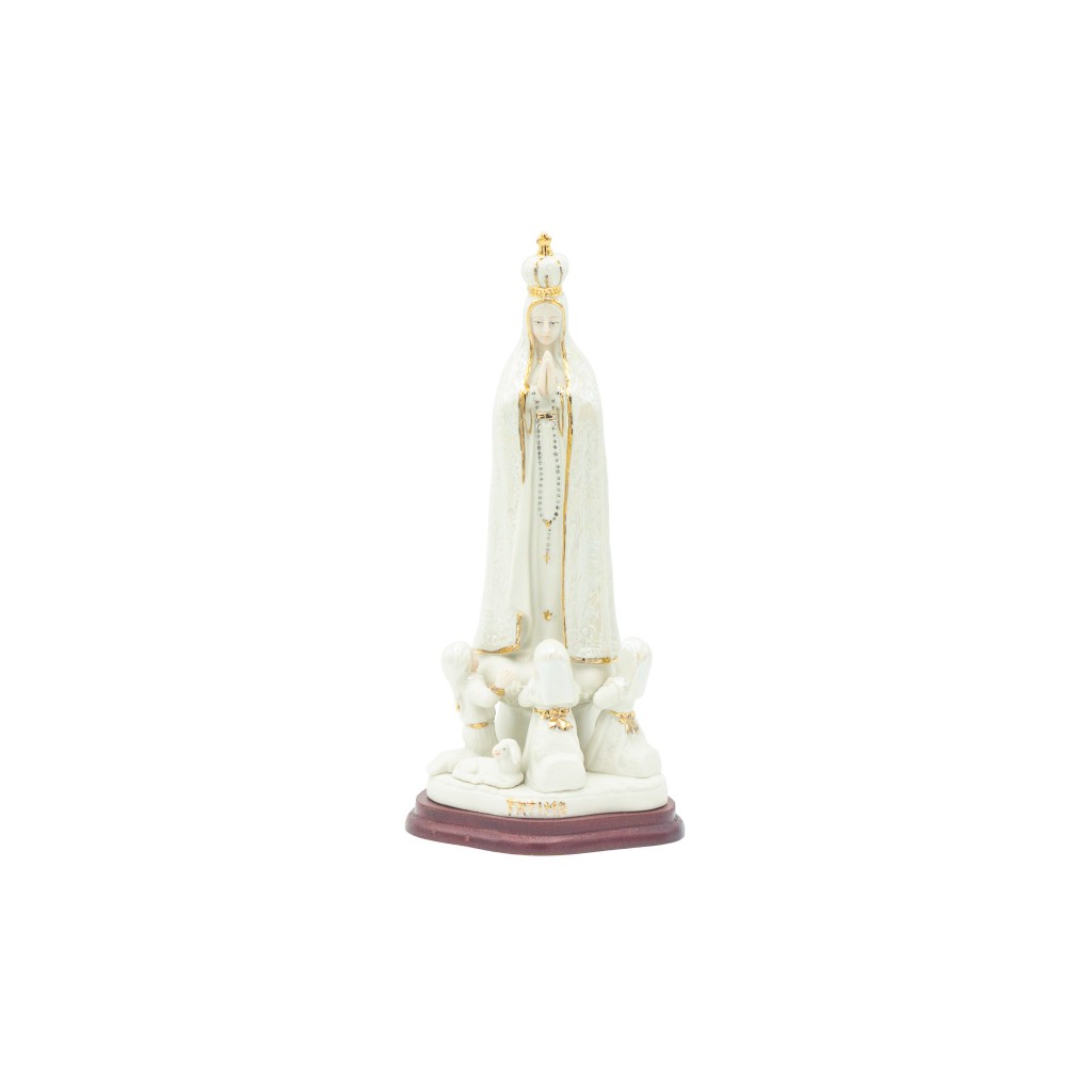 Aparição de Fátima Porcelana 24.5cm