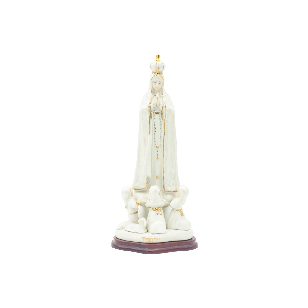 Aparição de Fátima Porcelana 29cm