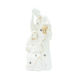 Sagrada Família C/ Lanterna T-Light 15*35cm Sagrada Família C/ Lanterna T-Light 15*35cm