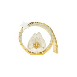 Presépio Vórtice Estilizado C/ Estrela 9x12cm Presépio Vórtice Estilizado C/ Estrela 9x12cm