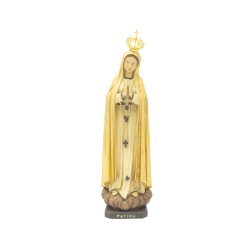 Fátima Capelinha Ouro e Marfim 22cm Fátima Capelinha Ouro e Marfim 22cm