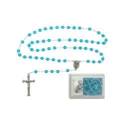 Terço de São Miguel C/ Medalha Color. C/ Caixa Terço de São Miguel C/ Medalha Color. C/ Caixa