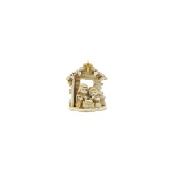 Presépio Bege C/ Dourado 7cm Presépio Bege C/ Dourado 7cm