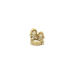 Presépio Bege C/ Dourado 6cm Presépio Bege C/ Dourado 6cm