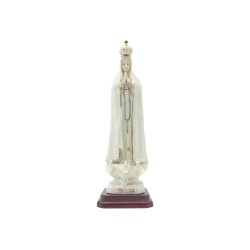 Nossa Senhora de Fátima Coroada Porcelana 19.5cm Nossa Senhora de Fátima Coroada Porcelana 19.5cm
