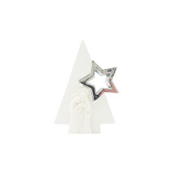 Presépio Árvore C/ S. Família C/ Estrela Pr 13.5cm Presépio Árvore C/ S. Família C/ Estrela Pr 13.5cm