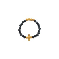 Pulseira Elástica C/ Cruz Tau Pulseira Elástica C/ Cruz Tau