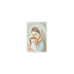 Quadro/ Placa C/ Amor de Mãe Color. 9x13.5cm Quadro/ Placa C/ Amor de Mãe Color. 9x13.5cm