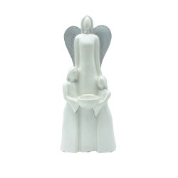 Anjo da Guarda T.Light  Pó de Pedra 41cm  