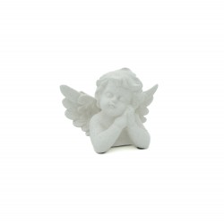 Anjo Pensativo Pó de Pedra 12cm