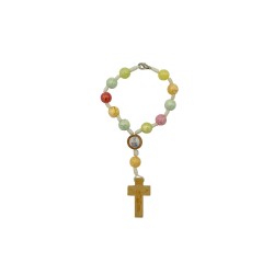 Dezena de N. Srª de Fátima Conta Colorida C/ Mosq. Dezena de N. Srª de Fátima Conta Colorida C/ Mosq.