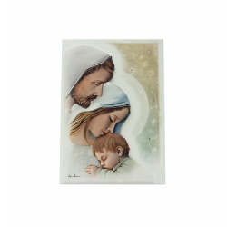 Quadro/ Placa C/ Sagrada Família 17x24cm Quadro/ Placa C/ Sagrada Família 17x24cm