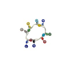 Pulseira de Morano Colorida/Olho Turco Pulseira de Morano Colorida/Olho Turco